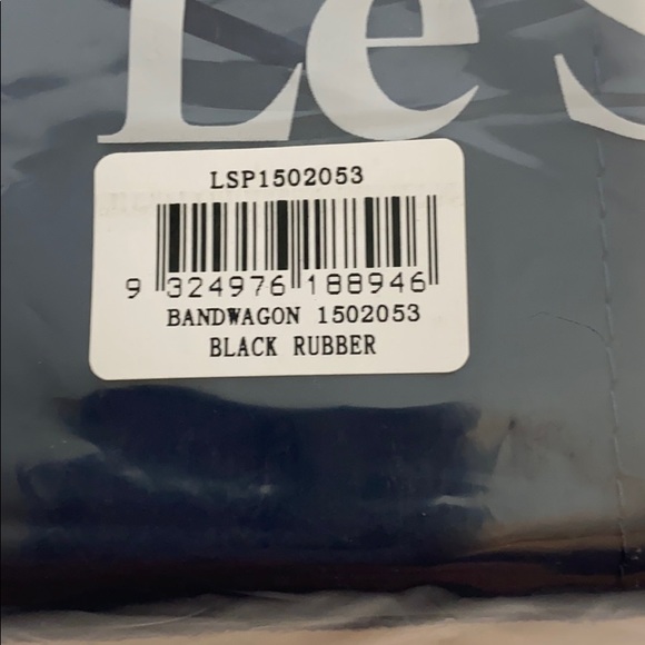 Le Specs Bandwagon Black Rubber Midsize Sunglasses - Picture 7 of 8